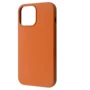 Чехол для iPhone WAVE Premium Leather Edition Case with MagSafe Orange for iPhone 14 Pro Max
