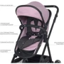 Коляска 2 в 1 EL CAMINO ME 1069 ALLIANCE Denim Ash Pink (ME 1069 Denim Ash Pink EL CAMINO): Ширина шасси 60.5 см