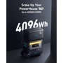 Зарядная станция Anker 767 PowerHouse with Extended Battery (2300W | 4096Wh) Portable Power Station LiFePO4: Разъемы для подзарядки Зарядка от солнечной панели, Зарядка от сети, Зарядка от генератора, Зарядка от автомобиля