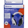 Наушники Defender Gryphon HN-750 White (63747): Дополнительно регулятор громкости