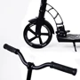 Двоколісний самокат Best Scooter з PU колесами, 1 амортизатором Black (00076): Максимальне допустиме навантаження, кг 100
