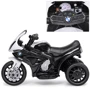 Детский электромотоцикл Bambi BMW черно-белый (JT5188L-2)