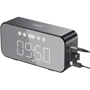 Акустика XO F41 Mirror Clock Black: Цвет черный