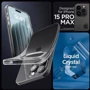 Чехол для iPhone Spigen Liquid Crystal Crystal Clear (ACS06557) for iPhone 15 Pro Max: Материалы Силикон
