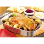 Жарівня Tescoma Exclucise 43x27 см з кришкою та решіткою (713066): Матеріал корпусу нержавеющая сталь