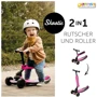 Самокат Hauck Neon Pink (85204-4): Тип колес литые