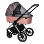 Универсальная коляска 2 в 1 Carrello Optima Platinum Grey (CRL-6503): Материал колес резина