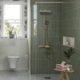 Душевая система Lefton Thermostatic Shower System with 5 Water Modes and Temperature Display Screen-SST2206 Brushed Gold: Назначение смесителя Для душа