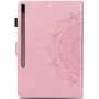 Аксессуар для планшетных ПК Mobile Case Book Cover Art Leather Pink for Samsung Galaxy Tab S7 Plus T970/T975: Цвет розовый