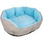 Лежак Flamingo Shabby Chic Dog Bеd 55х20 см блакитний (516007): Тип лежак