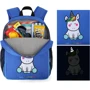 Детский синий рюкзак Unicorn (0240010A005): Корпус рюкзака Мягкий