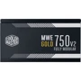 Блок живлення Cooler Master MWE Gold 750W V2 FM (MPE-7501-AFAAG-EU): Коннектори 20+4 pin/ 1x4+4pin, 1x8pin / 4 HDD / 12 SATA / 4x6+2pin