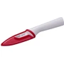 Нож для овощей Tefal Ingenio Ceramic White с чехлом 8 см (K1530314): Рукоятка Пластик Soft Touch