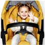 Прогулочная коляска Greentom Classic Sunflower-Black (8719323779952): Материал колес резина