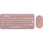 Комплект беспроводной Logitech Pebble 2 Combo Rose Wireless (920-012241)