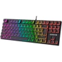 Клавиатура GamePro MK80R Blue Switch RGB USB Black: Интерфейс подключения USB