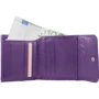 Женский кошелек Smith&Canova фиолетовый (FUL-28611-purple): Материал Натуральная кожа