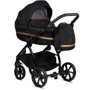 Универсальная коляска 2 в 1 Tutis Uno 3+ BLACK EDITION Copper (1072199): Ширина шасси 60 см