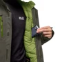 Куртка Jack Wolfskin Troposphere Jacket 1111711-5066 54 сіро-оливкова зимова з капюшоном: Фасон Прямой
