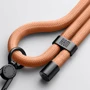 Ремешок для смартфона ArmorStandart Rope Black Peach with Clear holder (ARM76097): Цвет оранжевый