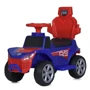Детский электромобиль-толокар 2в1 Bambi сине-красный (M 5764EBLR-4-3)