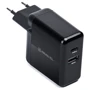 Зарядное устройство REAL-EL Wall Charger USB-C+USB CH-350 Black (EL123160017) фото 6