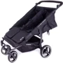 Прогулочная коляска для двойни Baby Monsters Easy Twin Зеленая (черное шасси) (BMT3.0S-10002_012): Количество блоков 1