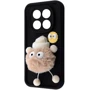 Чохол для телефона Mobile Case Pretty Things Black/Fluffy White for Xiaomi Redmi Note 14 Pro 5G / Poco X7