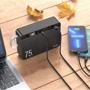 Внешний аккумулятор Hoco Power Bank 75000mAh О94 Overlord 22.5W Black: Встроенный кабель нет
