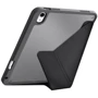 Аксессуар для iPad WIWU Defender Protective Case with Pencil holder Black for iPad 10.9 (2022 / 2024) / iPad 11 2025: Особенности трансформируется в подставку, Надежная защита от царапин и загрязнений, отделение для стилуса, защита спереди, сзади и в углах, режим автопробуждения/сна