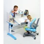 Парта SingBee Q-Assembly U Blue + Книжная полка SBS-610 (SBS-603-BL + SBS-610): Возраст ребенка от 6-ти лет