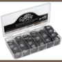 Медиатор Набор медиаторов DUNLOP 4880 TORTEX PITCH BLACK CABINET