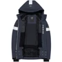 Горнолыжная куртка CMP Man Jacket Zip Hood (31W0107-U911) 46 синяя с капюшоном: Состав Эластан, Полиамид