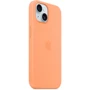 Чехол для iPhone Apple iPhone 15 Silicone Case with MagSafe - Orange Sorbet (MT0W3ZM/A): Тип аксессуара чехол