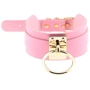 Чокер-нашийник SKN-AS19 PINK Gold