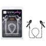 Зажимы для сосков Nipple Clamps Silver Beaded