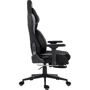 Ігрове крісло GT Racer X-2308 Fabric Black/Gray фото 2