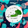 Тарілка PAPAdesign "Broкколі": Виробник PAPAdesign