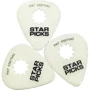 Медиатор Набор медиаторов EVERLY GLOW IN THE DARK STAR PICK MIX (12-PACK): Толщина  Средние (0.66 - 0.73 мм)