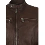 Кожаная куртка Bruno Banani 34588654 48 темно-коричневая демисезон: Тип застежки На молнии