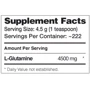 Аминокислота для спорта Dymatize Glutamine Micronized 1000 g /222 servings/ Unflavored: Вкус Без вкуса