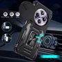 Чехол для телефонов Mobile Case Camshield Army Ring Black for Xiaomi Redmi 14C / A4 / Poco C75: Совместимость Xiaomi Redmi 14C / A4 / Poco C75