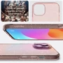 Чохол для iPhone Spigen Liquid Crystal Glitter Rose Quartz (ACS06789) для iPhone 15: Матеріали силікон