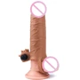 Насадка на член LoveToy Pleasure X-Tender Vibrating Penis Sleeve Add 2" Brown