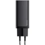 Зарядное устройство Baseus Wall Charger GaN2 2xUSB-C+USB 65W Black (CCGAN-B01): Сила тока 2.4А и более
