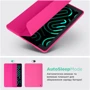 Аксессуар для iPad ArmorStandart Smart Case Fold Pen Rose Red for iPad Air 11 (2024 / 2025) (ARM78122) фото 5