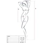 Ажурное мини-платье на тонких бретелях Passion BS096 One Size, black
