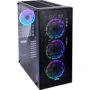 Корпус QUBE TITAN ARGB Black (TITAN_AJ88ARGB): Форм-фактор материнської плати ATX / E-ATX / Micro-ATX