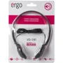 Наушники Ergo VD-190 Black: Диапазон частот (Гц) 20 - 20000