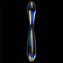 Фаллоимитатор LoveToy Twilight Gleam Glass Dildo Double Delight